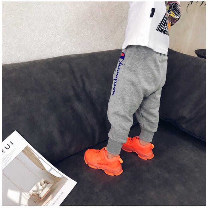 [100-160](3-15 tuổi - Hàng QCCC) Quần dài thể thao jogger bé trai mùa hè chất thoáng mát có size đại mặc đi chơi, đi học