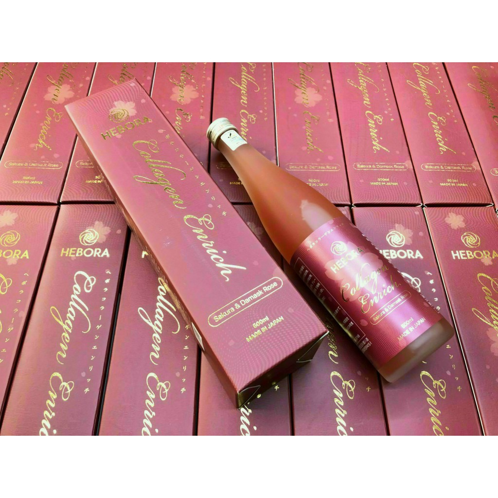 (Chính hãng) Nước Uống Đẹp Da Hebora Collagen Enrich Thơm Tự Thân Detox Giữ Dáng | BigBuy360 - bigbuy360.vn