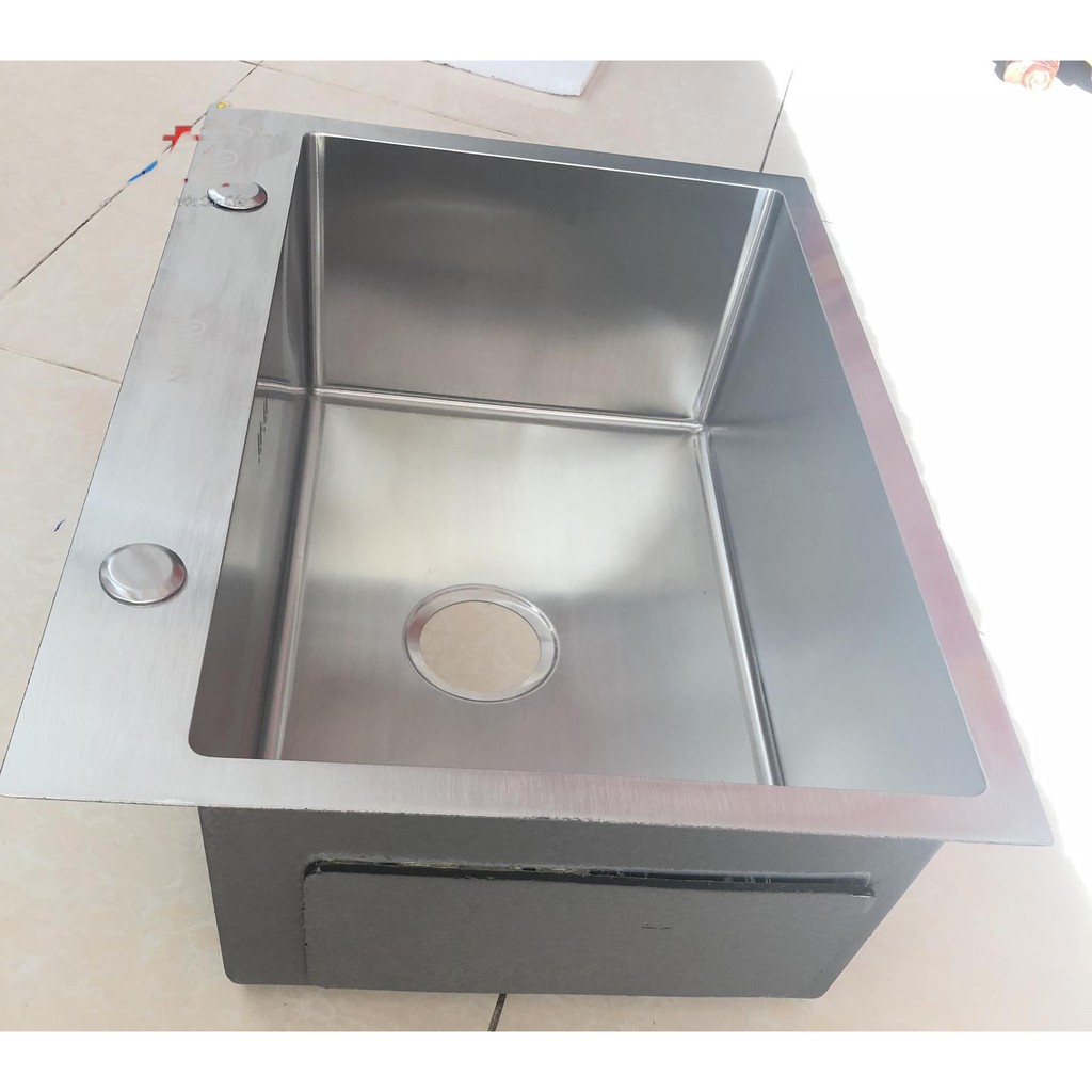 Chậu Rửa Chén Bát INOX SUS 304 Chậu 1 Hố