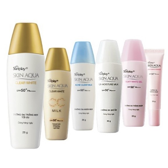 Dòng Sản Phẩm Chống Nắng Sunplay Skin Âqua (Tuyp 30gr)