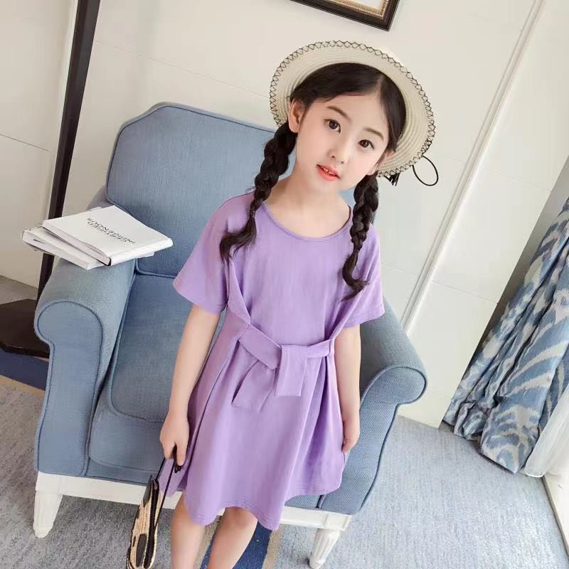 Váy bé gái xinh xắn xòe nhẹ Gifted Gift style tiểu thư Hàn Quốc từ 5 đến 12 tuổi