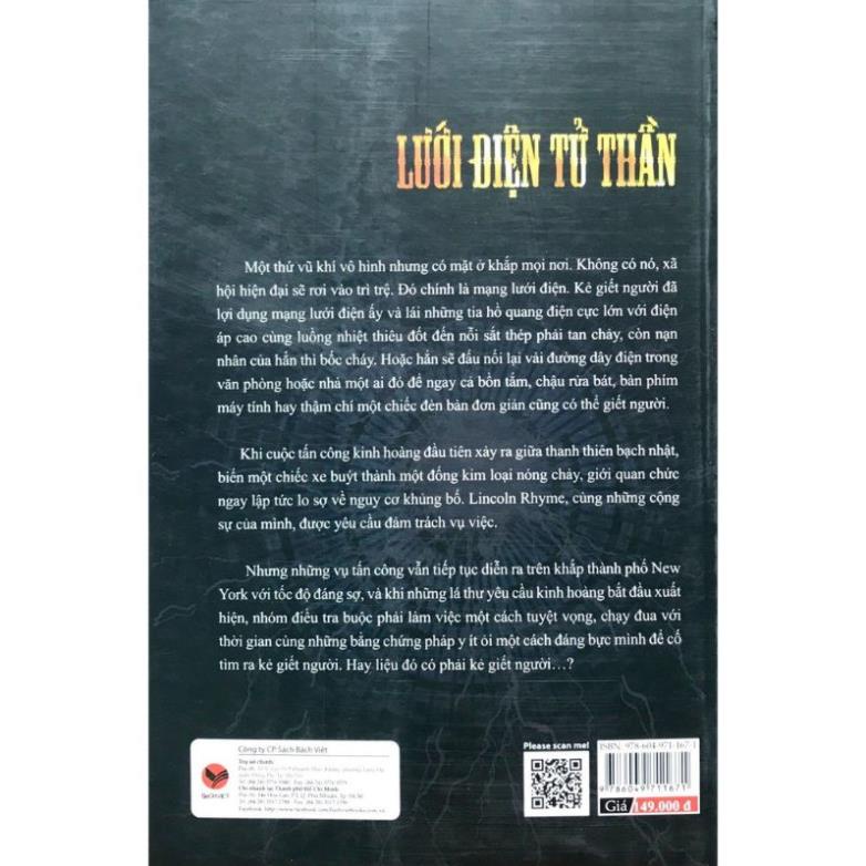 Sách - Lưới Điện Tử Thần - Jeffery Deaver - Bách Việt