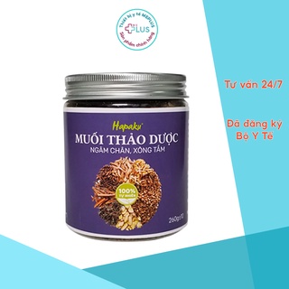 Muối ngâm chân thảo dược hapaku