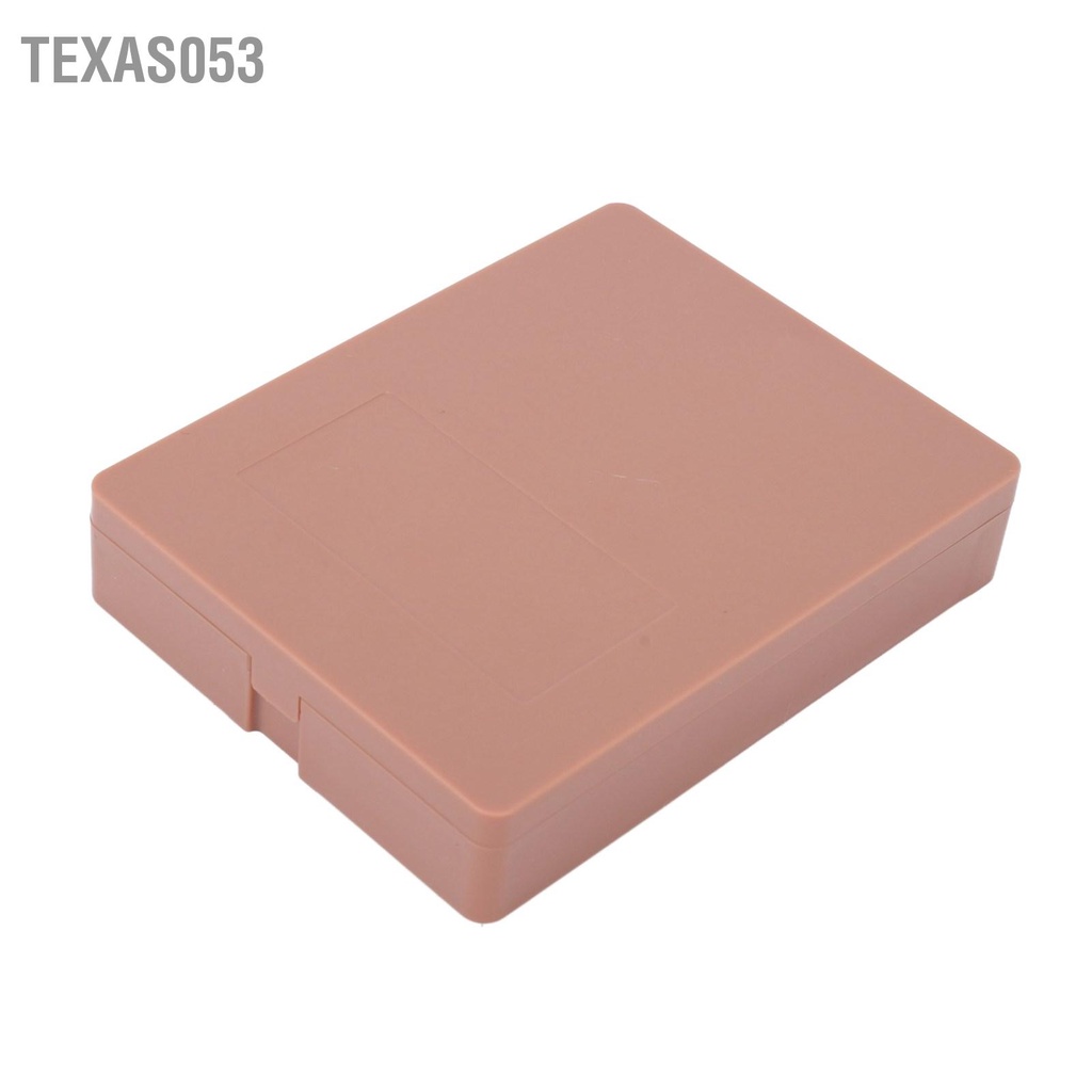 Set 5 Cọ Trang Điểm Lông Mềm Mini Kèm Hộp Đựng Có Gương Tiện Lợi