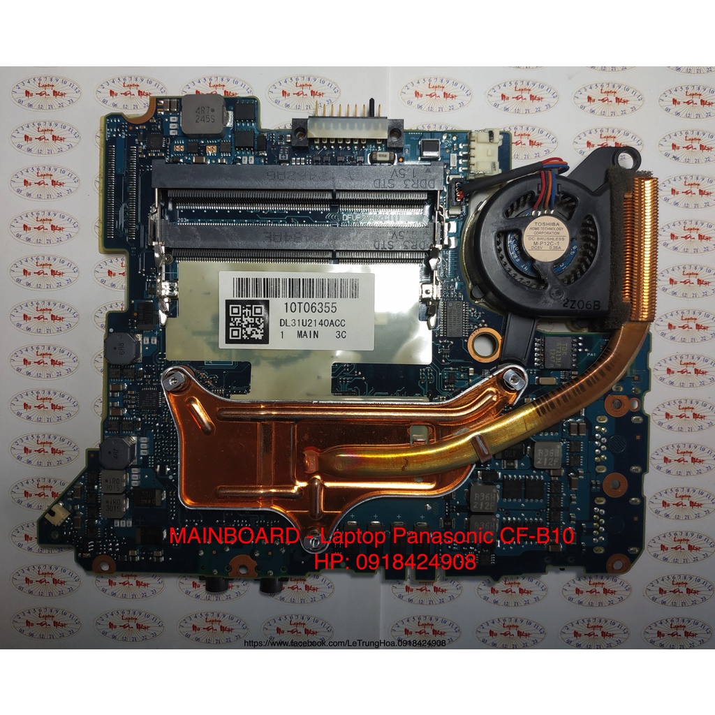 Mainboard - Bo Mạch Chủ của laptop Panasonic CF-B10