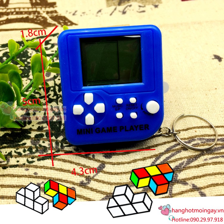 Móc chìa khóa kiêm máy chơi game cổ điển C112 | BigBuy360 - bigbuy360.vn