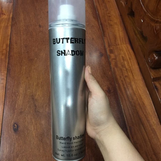 Keo xịt tóc nam nữ Butterfly Shadow 600ml