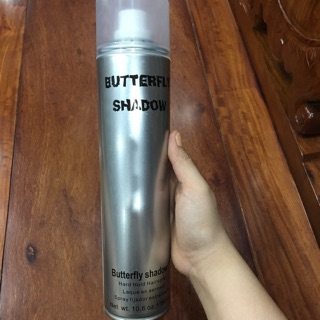 Keo xịt tóc nam nữ Butterfly Shadow 600ml