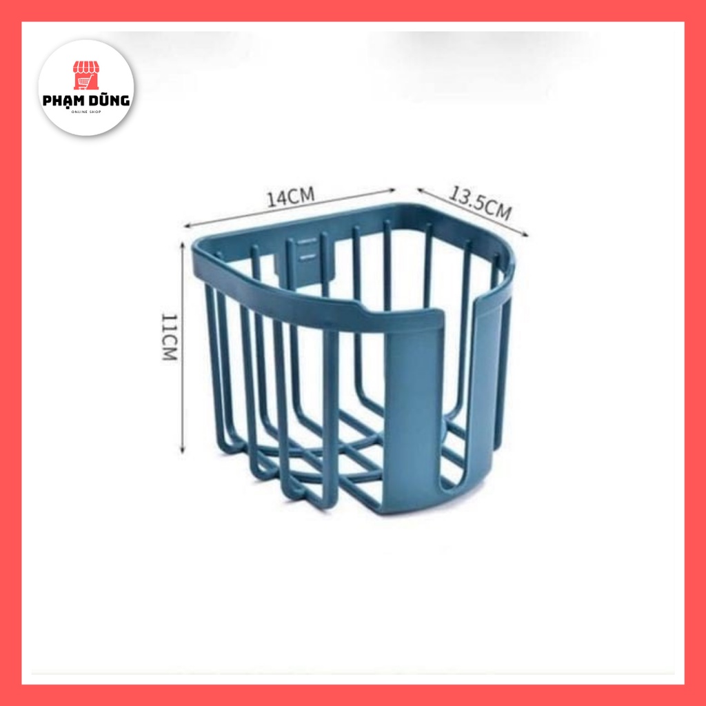 Giỏ Đựng Giấy Vệ Sinh Dán Tường Tiện Lợi , Kệ Đựng Giấy Vệ Sinh
