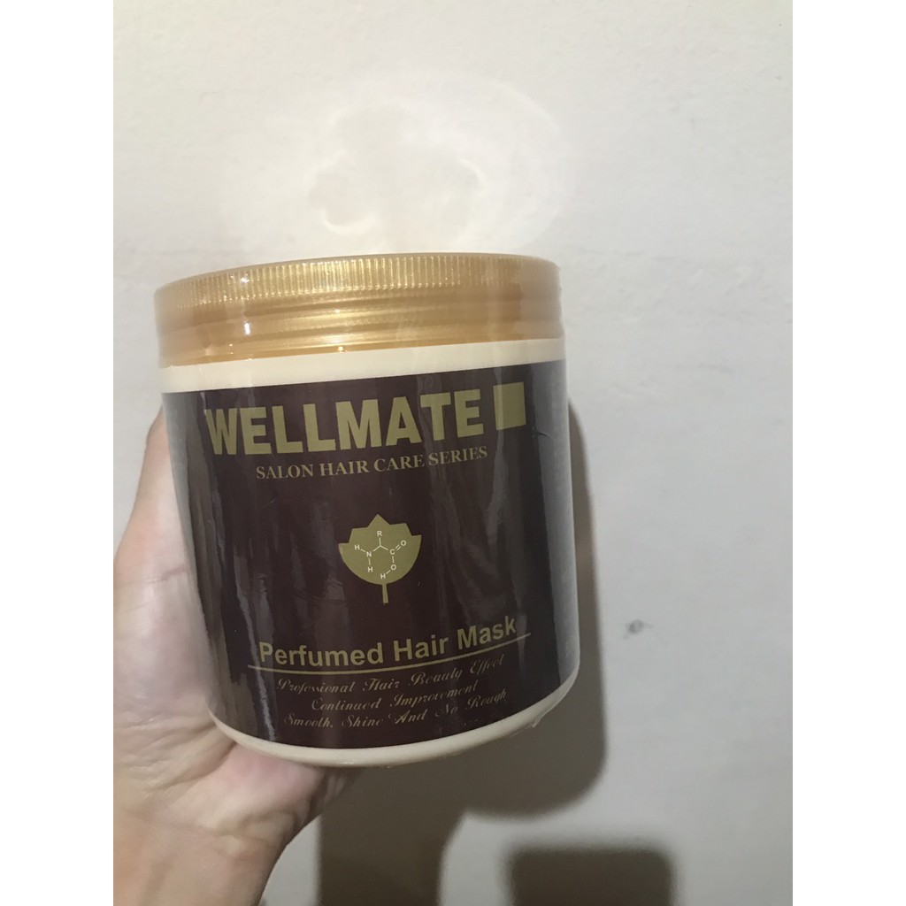 [Mẫu mới] Kem ủ tóc hương nước hoa Wellmate 500ml