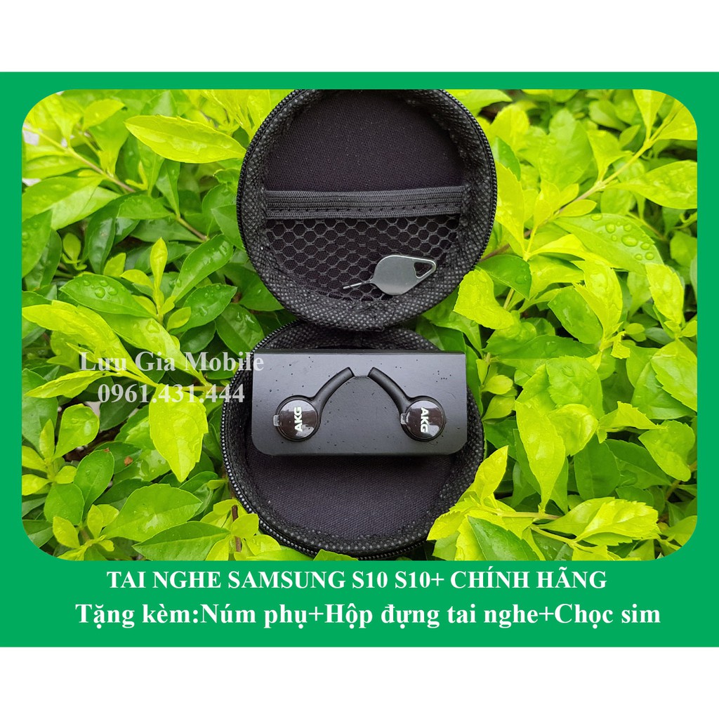 Tai nghe Samsung AKG S10 | AKG S10 Plus Chính Hãng + Hộp Đựng + Chọc Sim | Fake đền 10 lần tiền giá trị sản phẩm (2019)