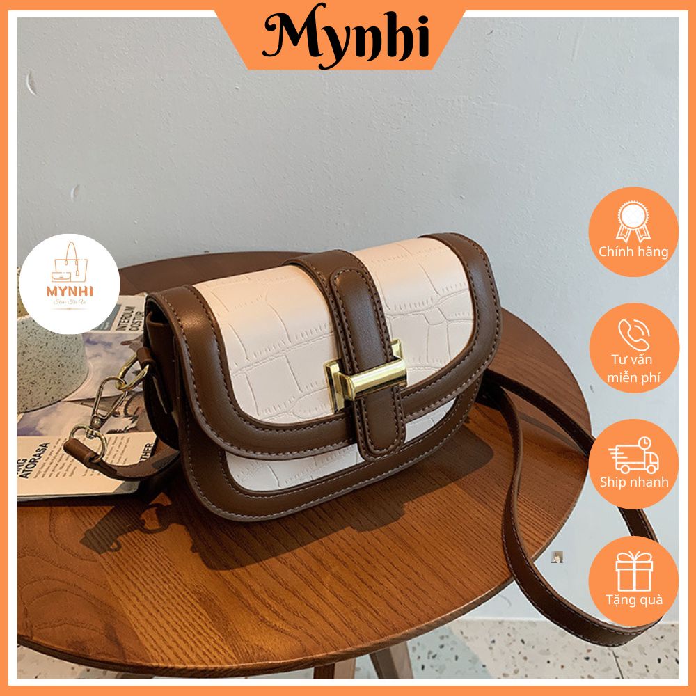 Túi đeo chéo da rắn thời trang phong cách dành cho nữ SHOPMYNHI SMN265