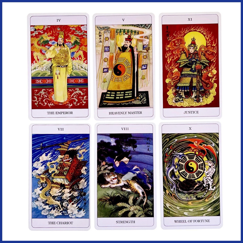 Bộ Bài Tarot Phong Cách Trung Quốc