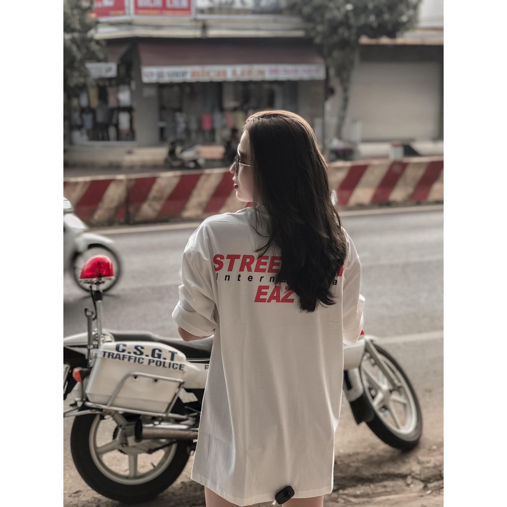 Áo thun tay lỡ UNISEX freesize phông form rộng SWE STREETWEAR - Ulzzang mặc cặp, nhóm, lớp - GIN STORE