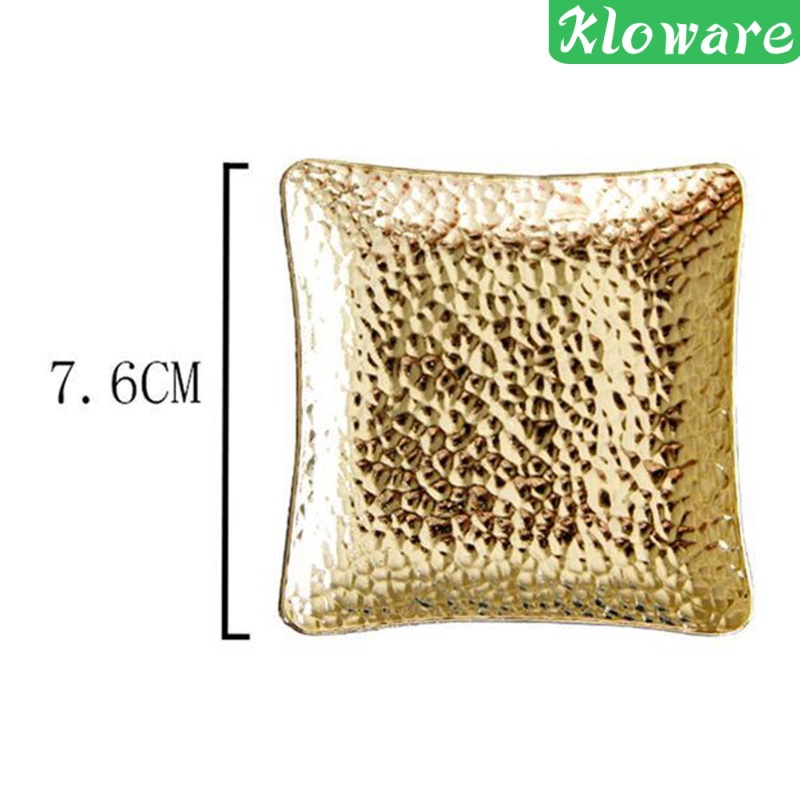 Đế Lót Ly Bằng Kim Loại Hình Vuông 7.6cm Tiện Dụng