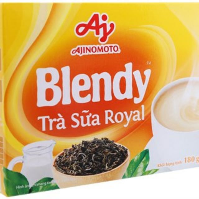 Trà sữa royal Blendy hộp 180g (10 gói)