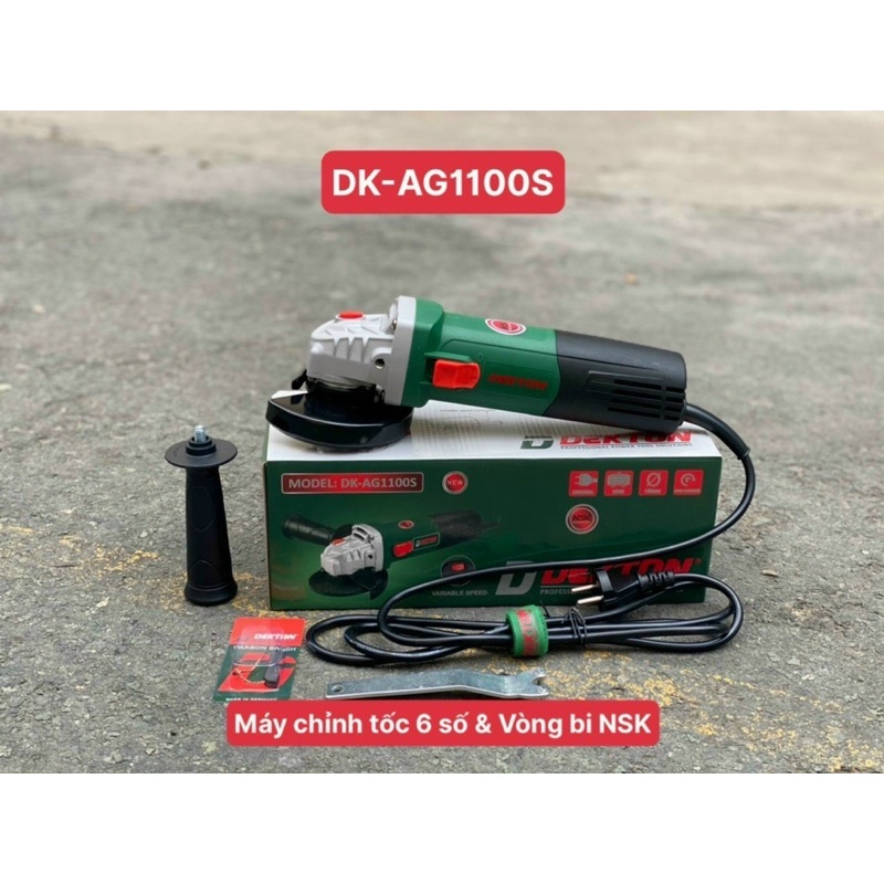 Máy mài góc đường kính đĩa 100mm model DK-AG900r | Công suất 900W | Lõi Đồng 100%| Bảo Hành 6 Tháng