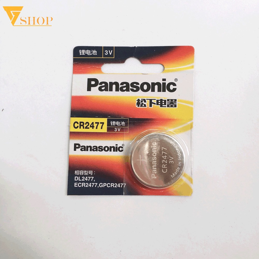1 viên pin CR2477 Panasonic 3V - Hàng nhập khẩu