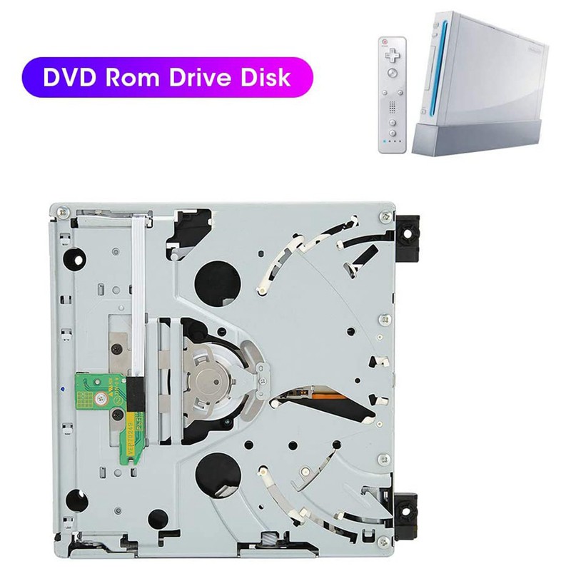 DVD ROM Drive Disk Precise Incisions and Interfaces Dual IC Disc Replacement for Nintendo Switch Wii D2E Console