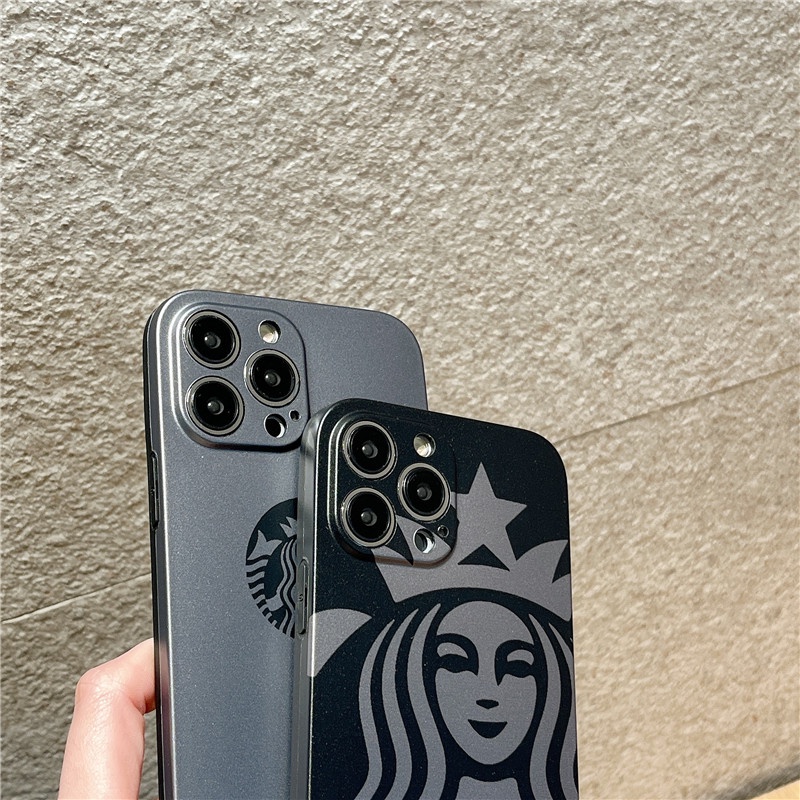 Hoạt Hình Ốp Điện Thoại Mềm Hình starbucks Cho iphone15 15pro 15promax 14promax 14 14pro 13 13pro 13promax 12 12pro 12promax 11