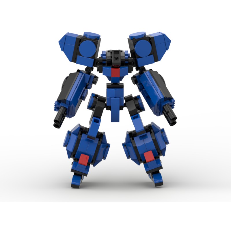 Đồ chơi lắp ráp Lego mech moc Steel Blue