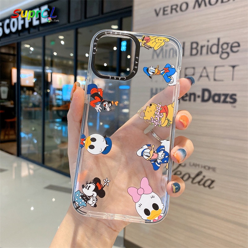 Ốp Điện Thoại Silicon Mềm Chống Sốc Họa Tiết Hoạt Hình Cho iPhone 12 11 Pro Max XR X XS Max 7 8 Plus