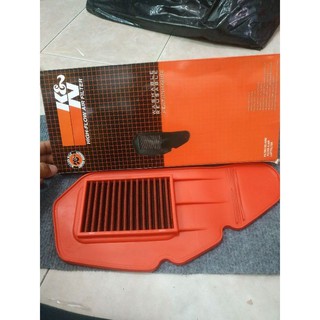 Lọc gió đỏ lưới thép cho xe vario, sh mode, air blade 2016 trở lên