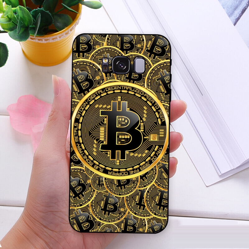 Ốp Lưng Điện Thoại Phong Cách Bitcoin Dành Cho Samsung Galaxy A10s A20s A20e A30s A40s A50s A70s A51 A71 A81