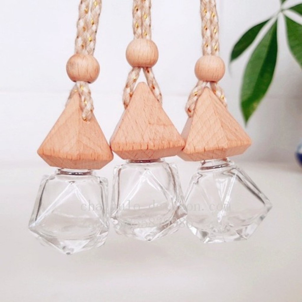 Vỏ lọ đựng tinh dầu treo xe chiết nước hoa , phụ kiện du lịch