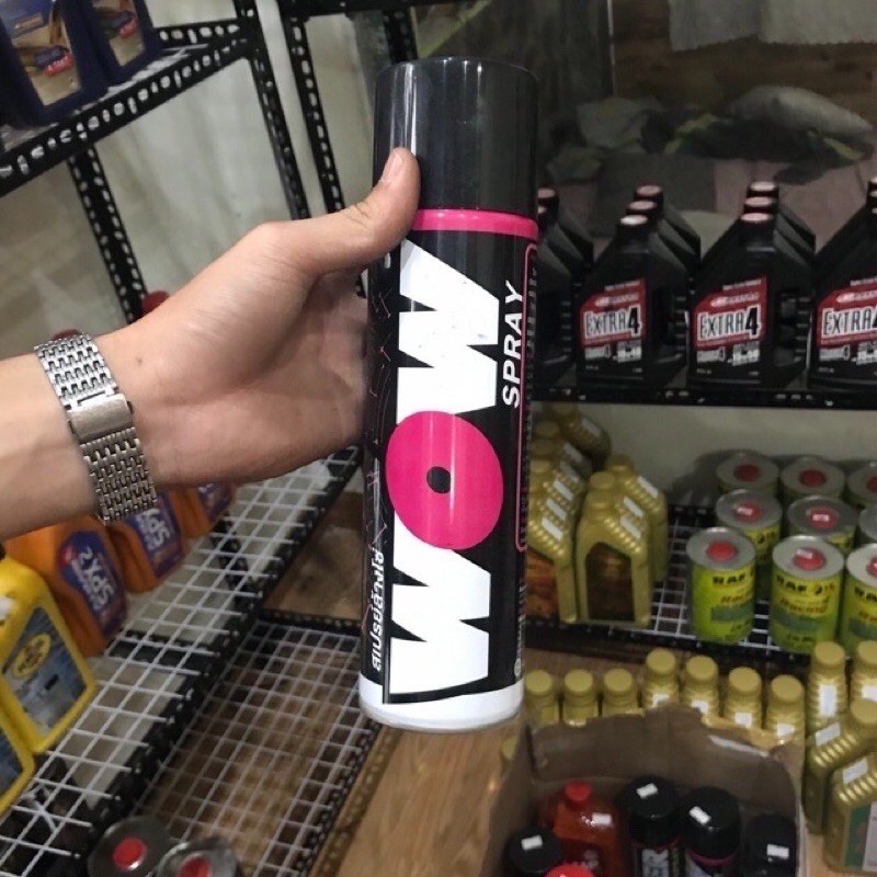 Chai xịt rửa sên Wow Lube 71 600ml