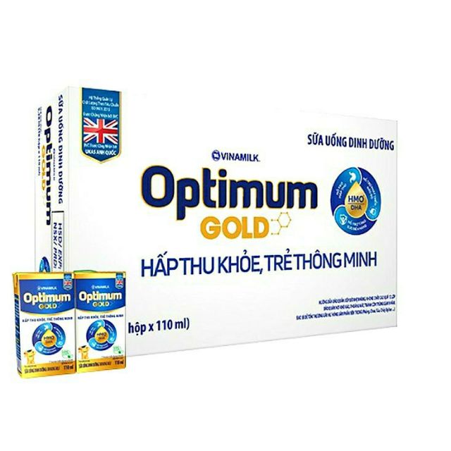 Thùng sữa Optimum gold 110ml