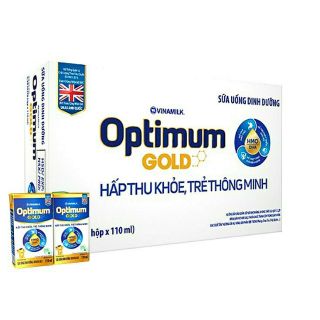 Thùng sữa Optimum gold 110ml
