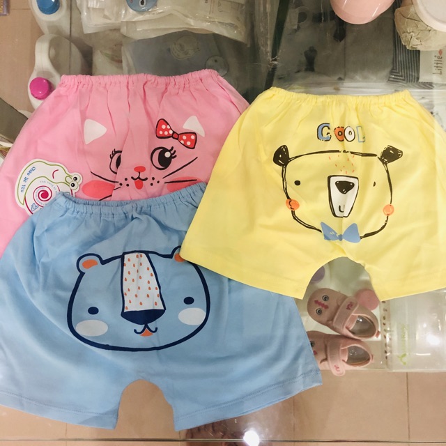 Quần đùi DOKMA mông thú size 3-18m