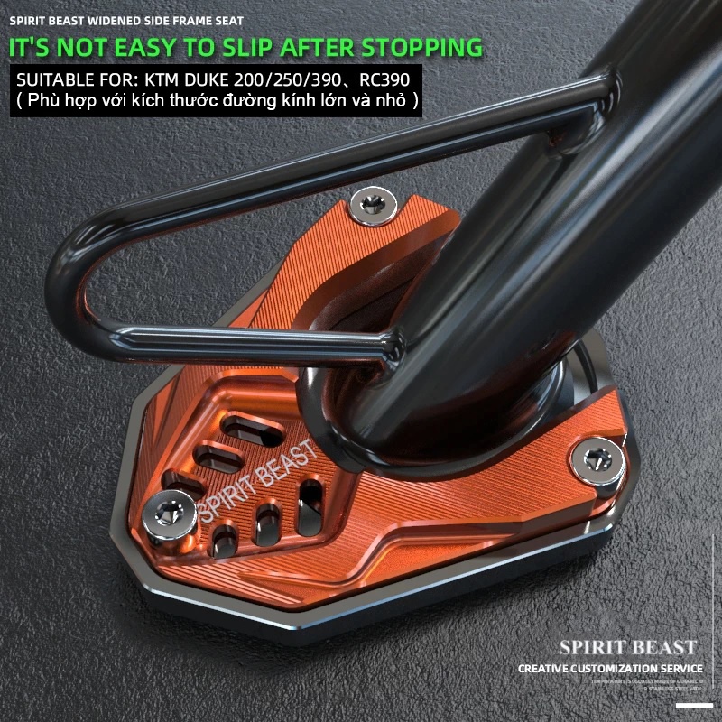 Bọc Chân Chống Spirit Beast L18 Cho KTM Duke 200/250/390/RC390