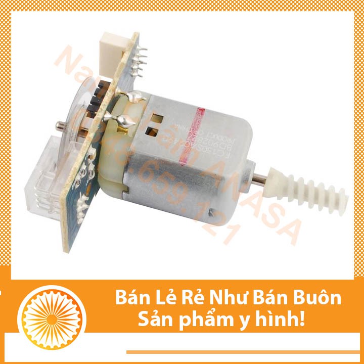 Động Cơ Encoder 334 Xung-Không Giảm Tốc