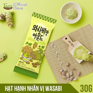 Hạnh nhân tẩm vị Wasabi Tom's Farm - Gói 30g