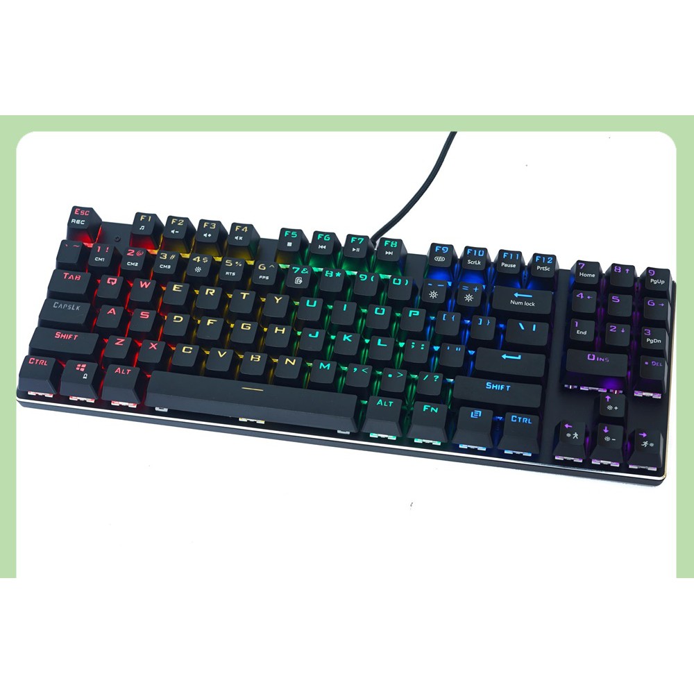 BÀN PHÍM CƠ ZERO METOO Z56 LED RAINBOW (TKL CÓ NUMBLOCK) Chopper Gaming Gear