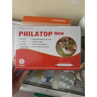 Philatop New cho trẻ biếng ăn (hộp 20 ống)