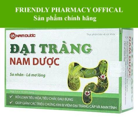 Đại Tràng Nam Dược - Hỗ trợ làm giảm các triệu chứng rối loạn tiêu hóa (30 viên)