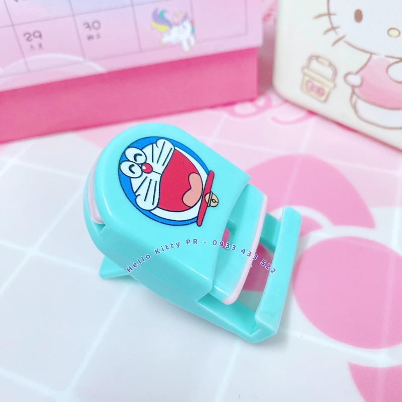 Dụng cụ kẹp bấm mi, uốn lông mi Hello Kitty - Doremon Doraemon