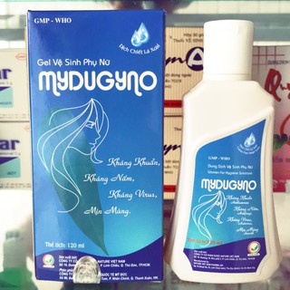 DUNG DỊCH VỆ SINH MYDUGYNO CHAI MÀU XANH 120ML -CHÍNH HÃNG CÔNG TY HẠN SỬ DỤNG 2026