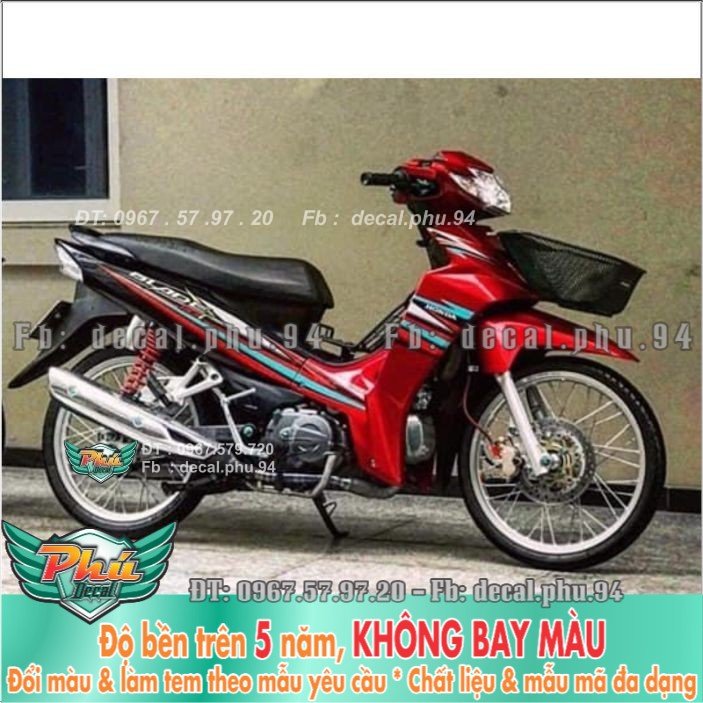 Tem rời Blade Đỏ đen Chỉ (H) -1