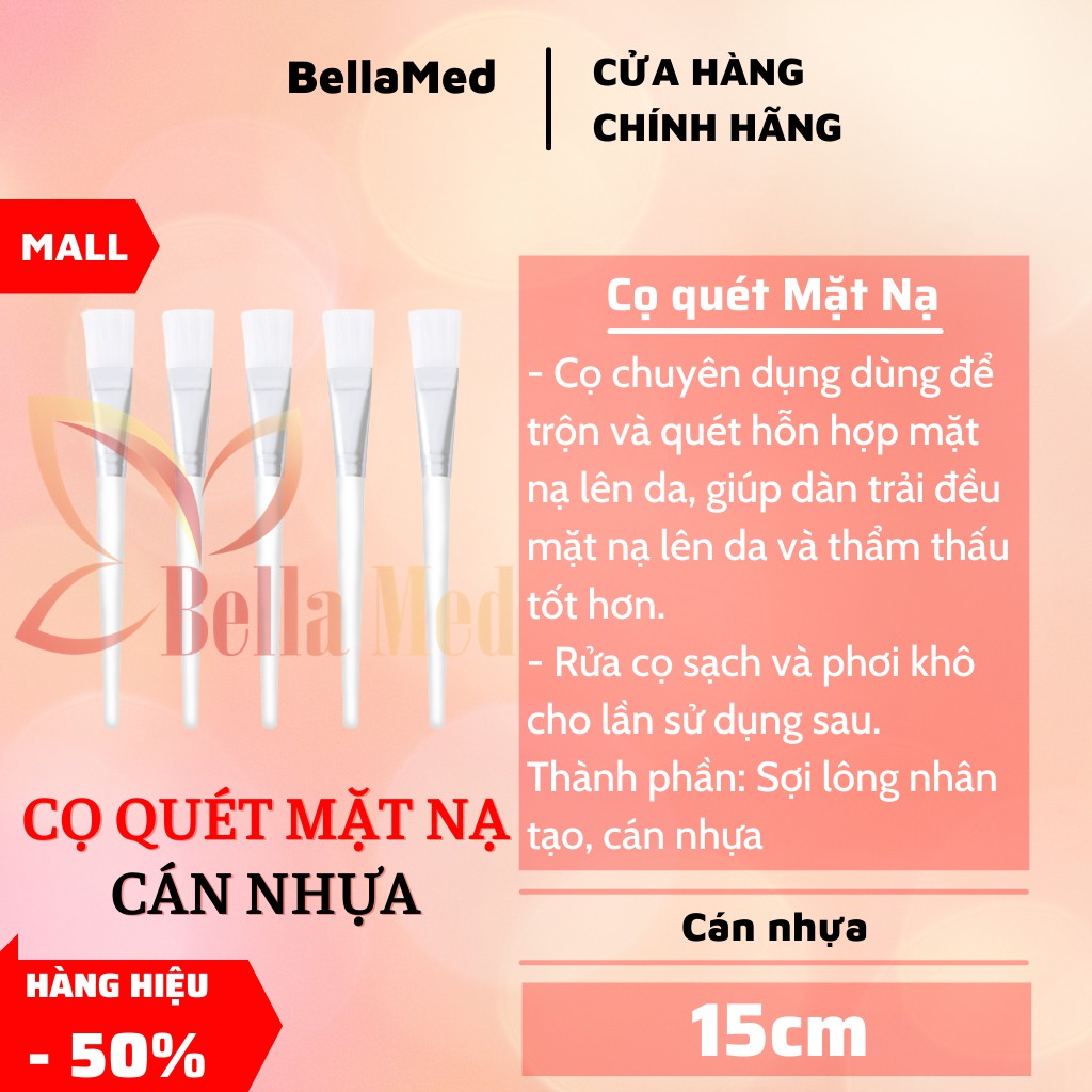 Cọ đắp mặt nạ cán nhựa