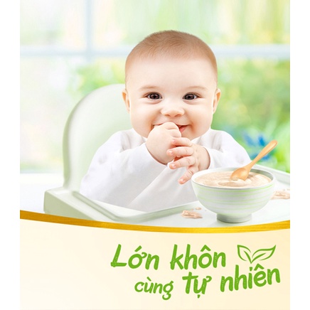 Bột ăn dặm FOOD IQLAC BIOTIC Nho Mỹ Chuối Tây - Bột dinh dưỡng bổ sung cho bé trên 6 tháng tuổi hộp 250g (NPP ĐÔNG HƯNG)