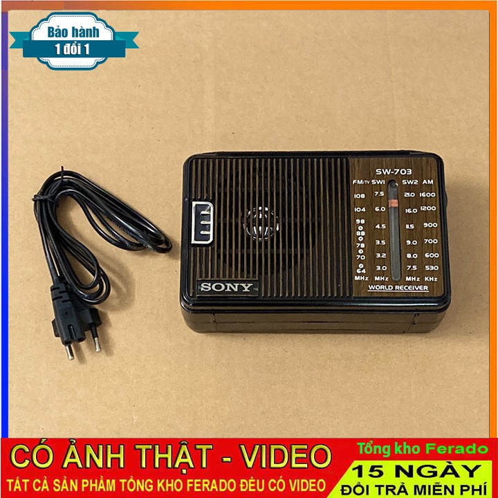 Đài nghe nhạc Sony SW-703 chuyên dụng