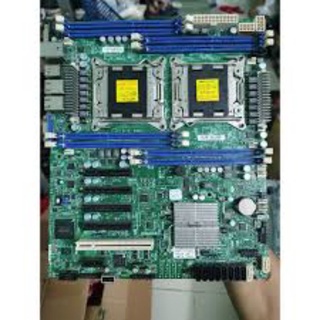 Main dual Xeon X9DLR-If kèm 2 CPU E5 2689