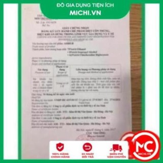Nước rửa tay Asirub