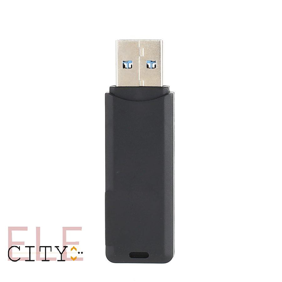 Đầu Đọc Thẻ Nhớ Micro Sd + Sdxc 6 Trong 1 Usb 3.0 2 Khe Tf Sd