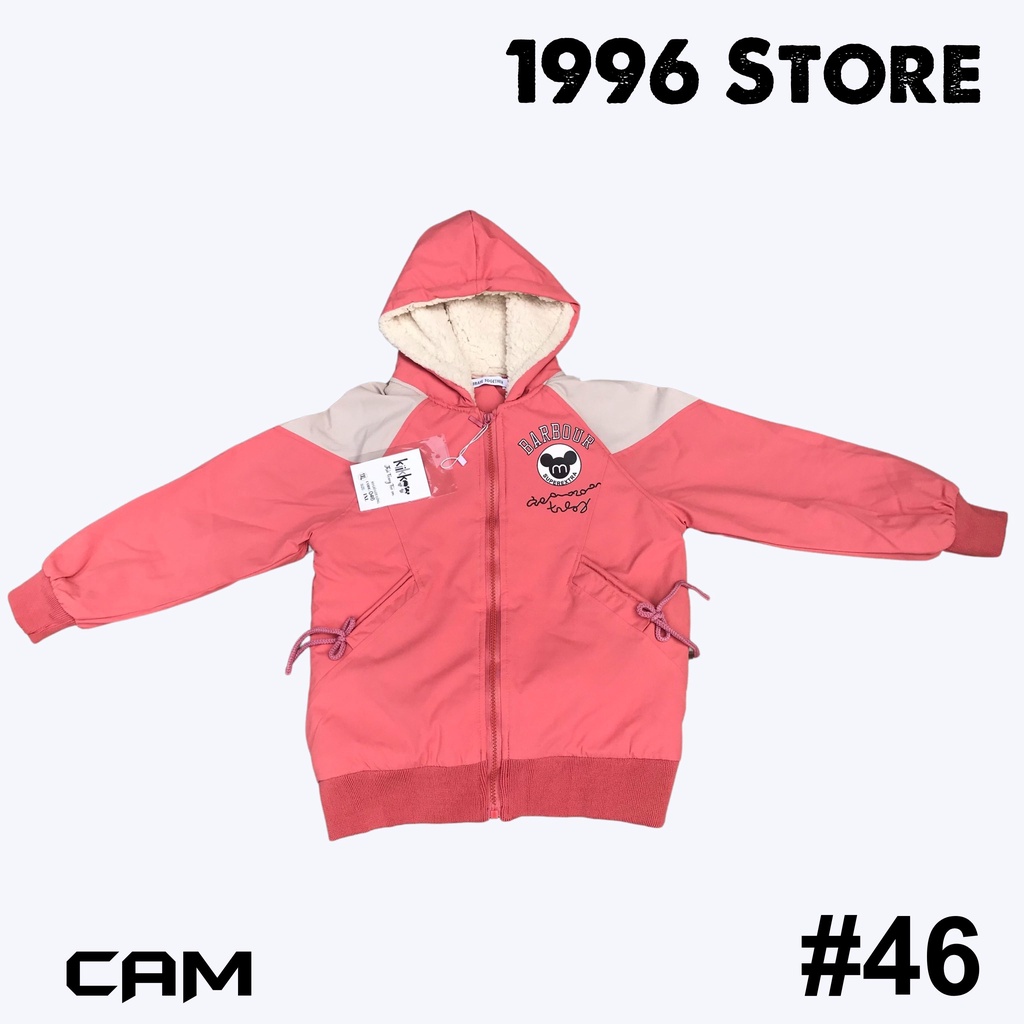 Áo gió cho bé gái lót lông có mũ cao cấp 5-12 tuổi 17-30kg | BigBuy360 - bigbuy360.vn