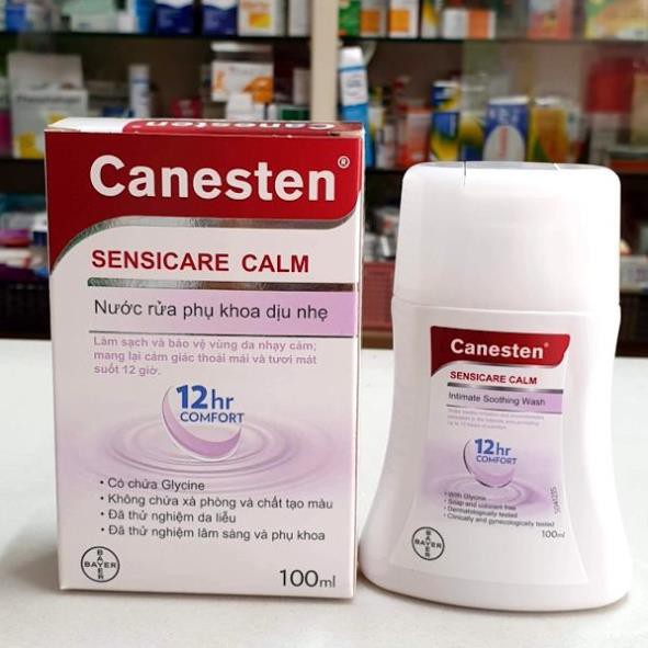 CANESTEN SENSICARE CALM Pháp - Dung Dịch Vệ Sinh Phụ Nữ Hương Thơm Dịu Nhẹ Giúp Giảm Ngứa, Khí Hư